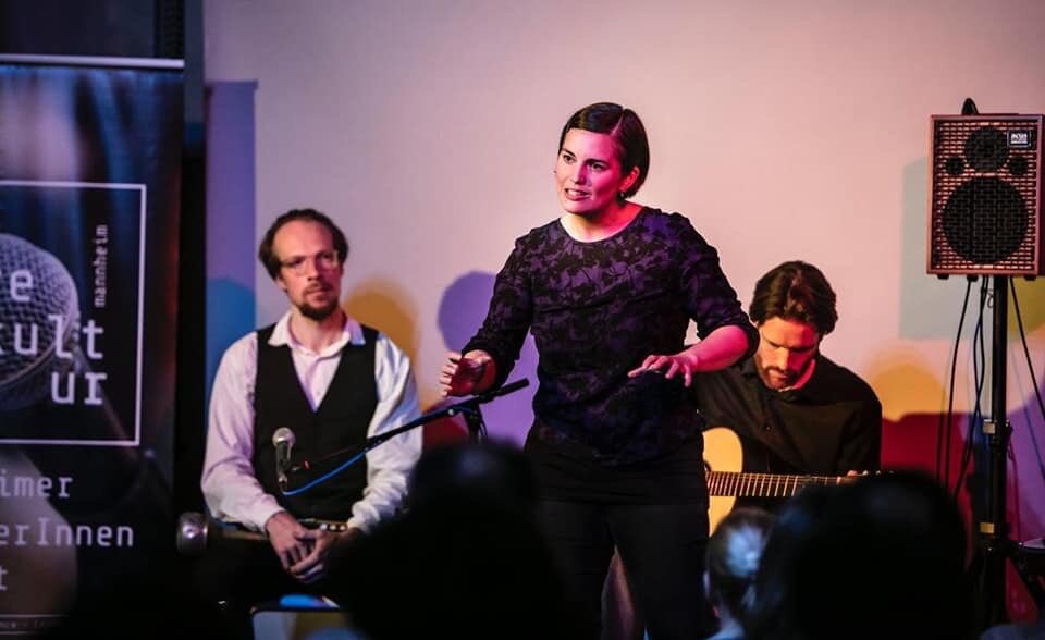 08-2019 Mit Selma Scheele , Johannes Stange Und Nurullah (Nuro) Turgut Im Fotostudio Johannes Vorgt MA (livekultur Mannheim E.V.)
