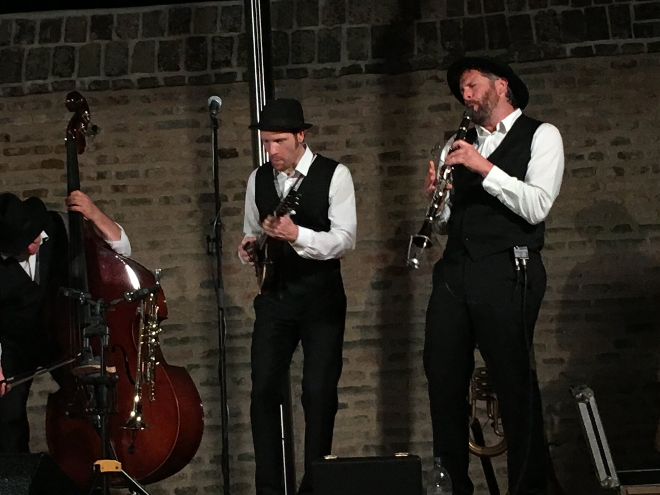14.06.2019 Mit Dem Klezmer Quartett HD Neben Seinem Bruder Holger (Klarinette)