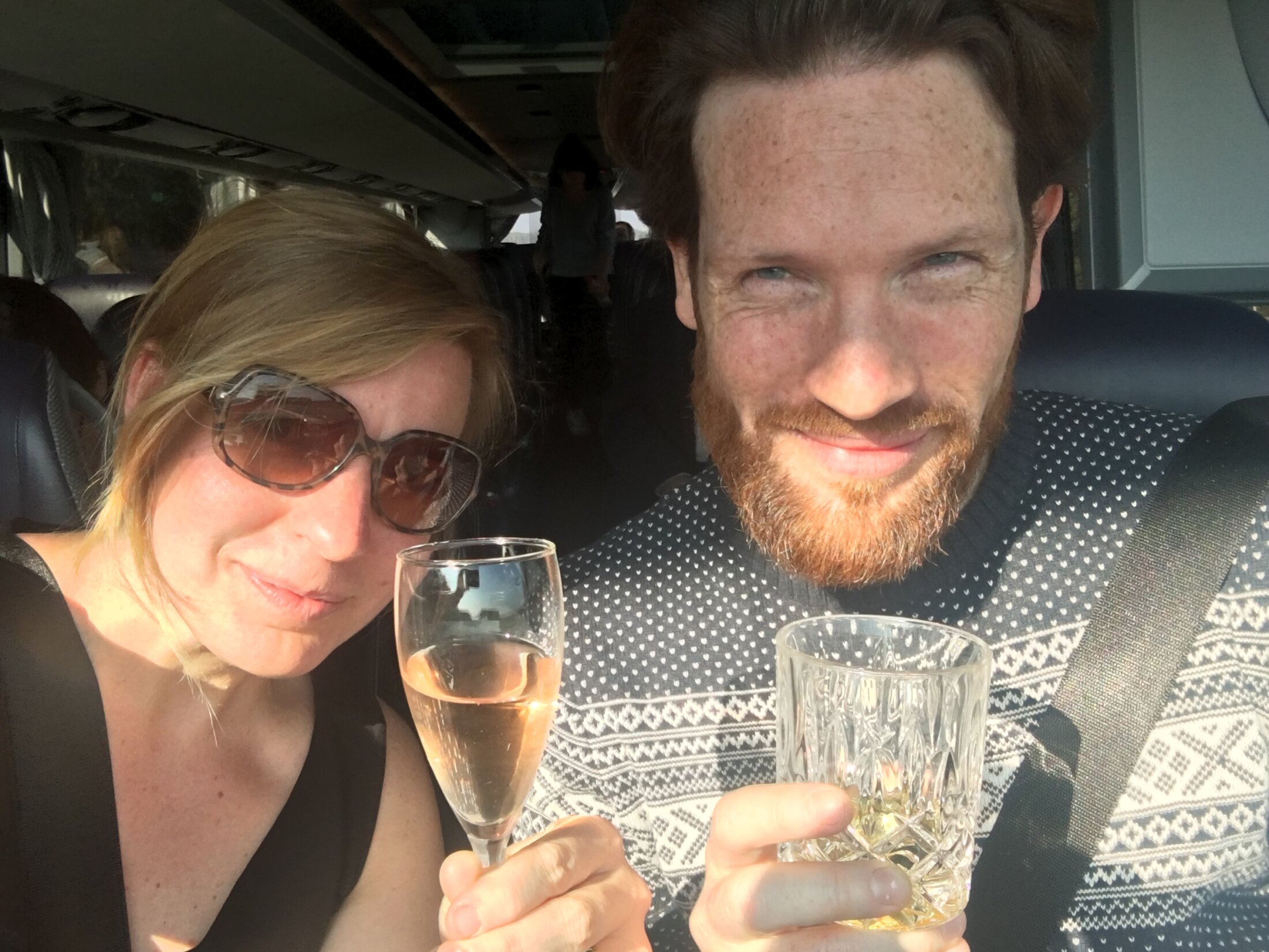 Auf Dem Weg Nach Brno Zu Petra Morgens Um 7 Im Bus Whisky Udn Prosecco Sunday, ‎31 ‎March ‎2019