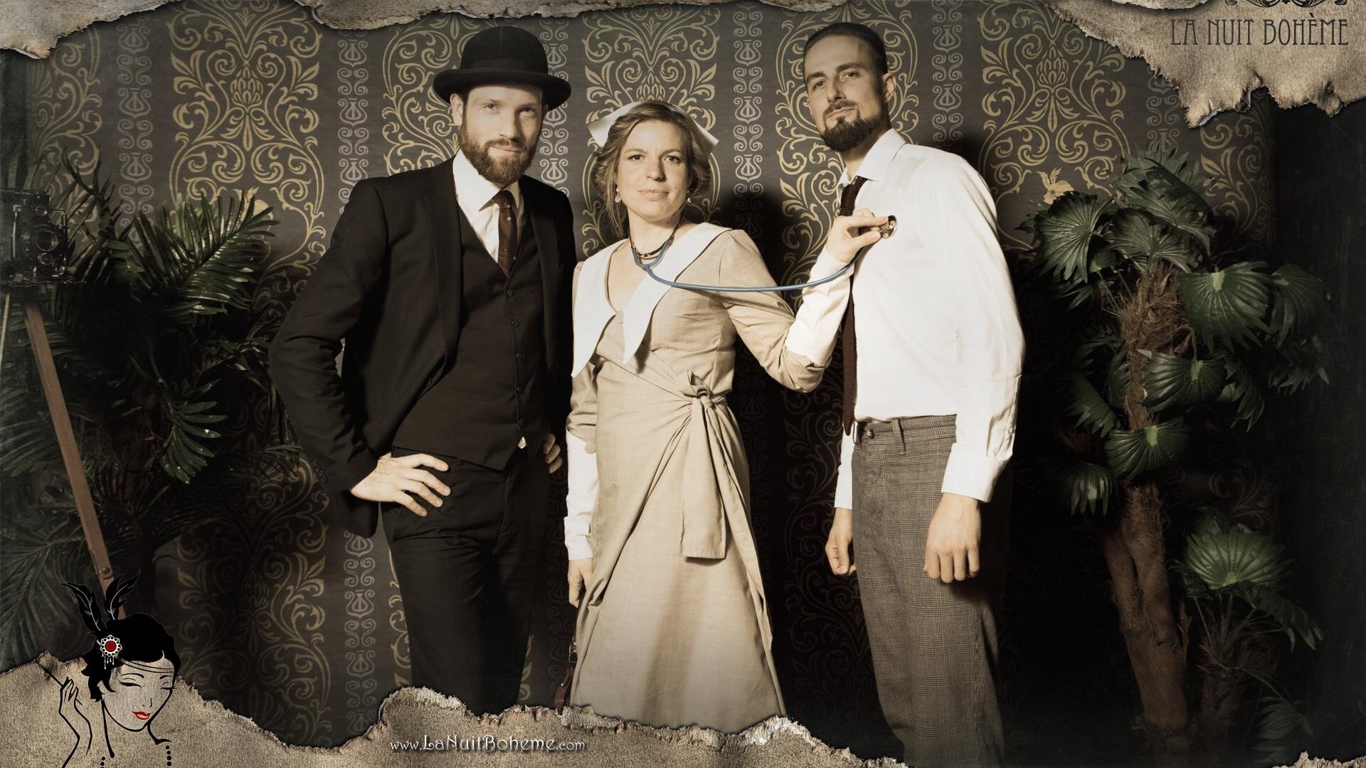 Monday, ‎21 ‎March ‎2016 Whiskydenker Bei Der Nuit Boheme In Der AFM Mannheim (Jörg, Nadja, Heiko) (Song- Dr. Jazz)
